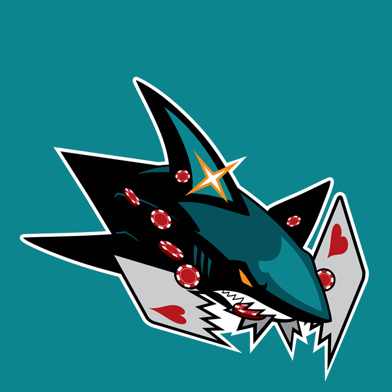 San Jose Sharks Entertainment logo DIY iron on transfer (heat transfer)